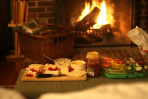 cheese & Veg fire