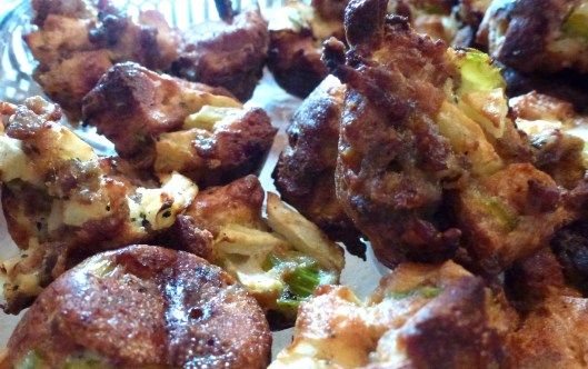 apple sausage stuffing bites