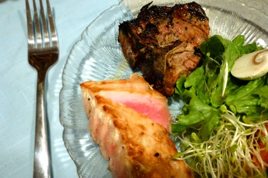 lamb & fish