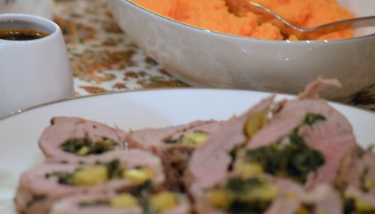 pork and sweet potato