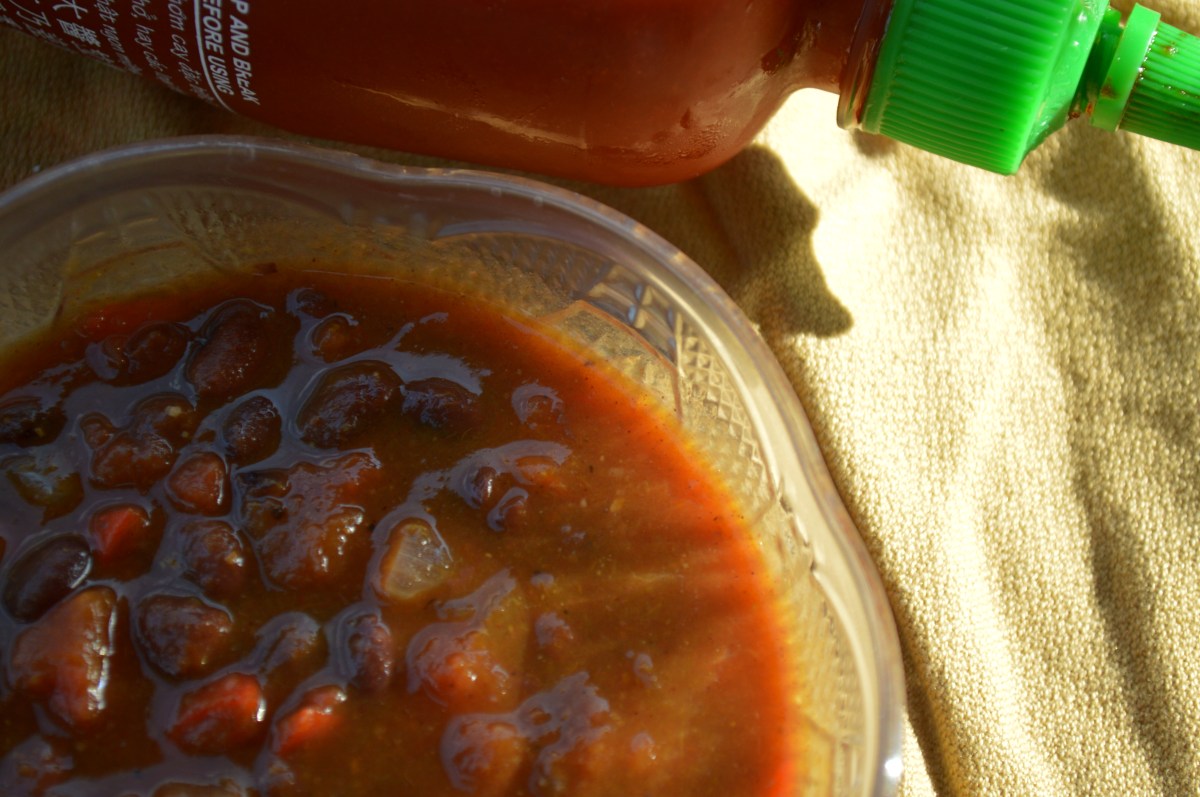 black bean and pumpkin chili